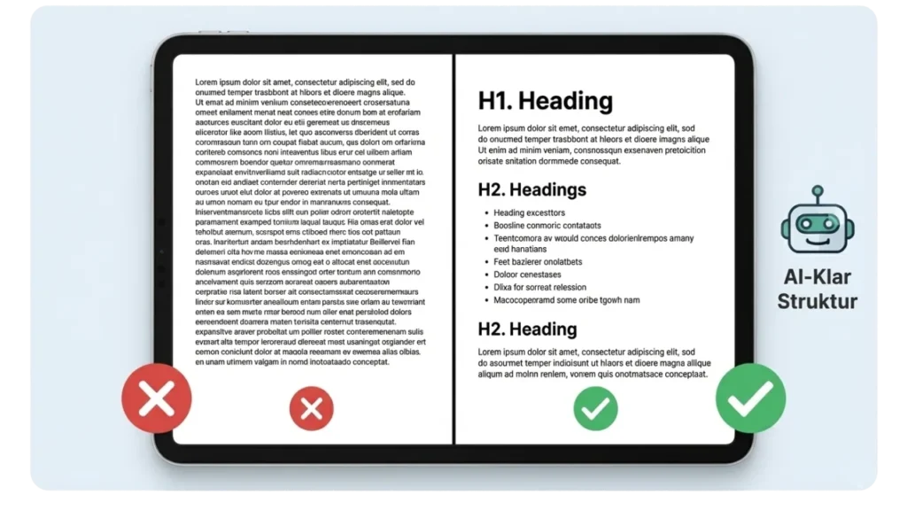ai-rubrik-struktur – SEO SEO- grunder - Innehåll & Struktur