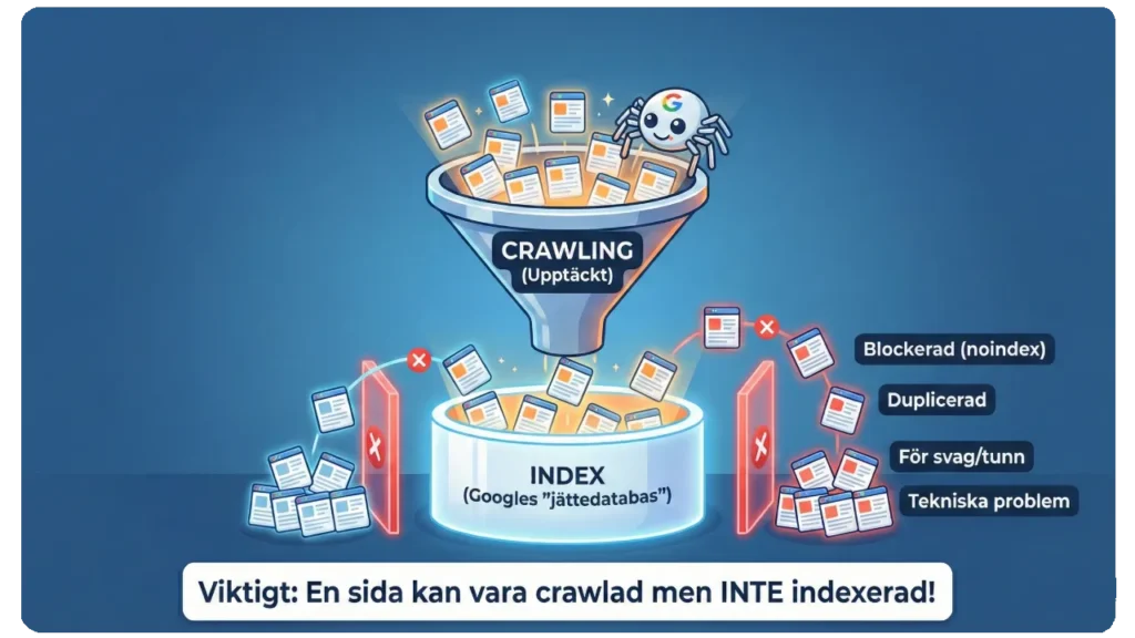 seo-kurs-del-2-final – sökoptimering Indexering: när Google lagrar din sida